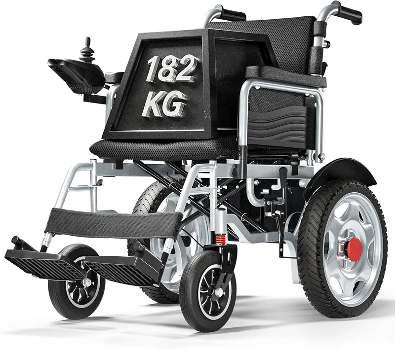 Silla de ruedas eléctrica plegable todo terreno 2026