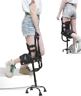 Muleta De Rodilla Sin Dolor De Manos con Las Manos Solo por Debajo De Las Rodillas, Reemplazo De Soporte Sin P