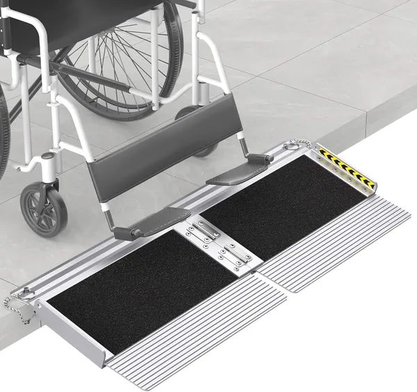 Rampa de umbral de puerta de 30 cm para salvar un desnivel mínimo