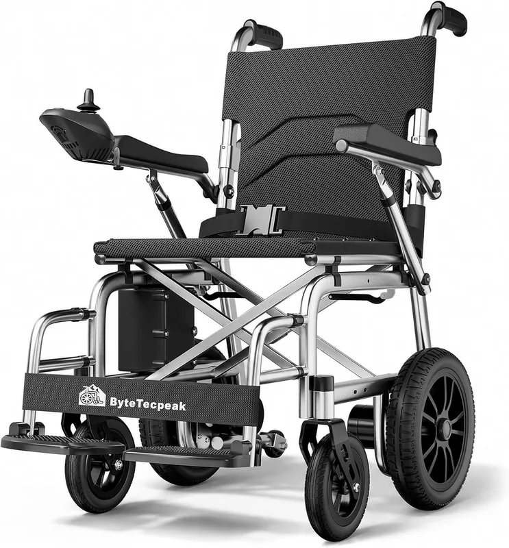 D12 Silla de Ruedas Eléctrica Plegable para Mayores